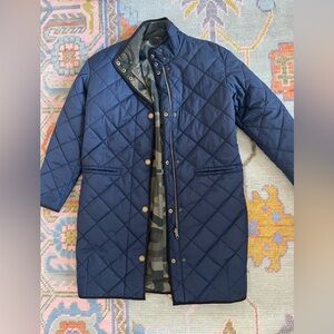 Orvis Women’s Parka Navy and Camo Reversible